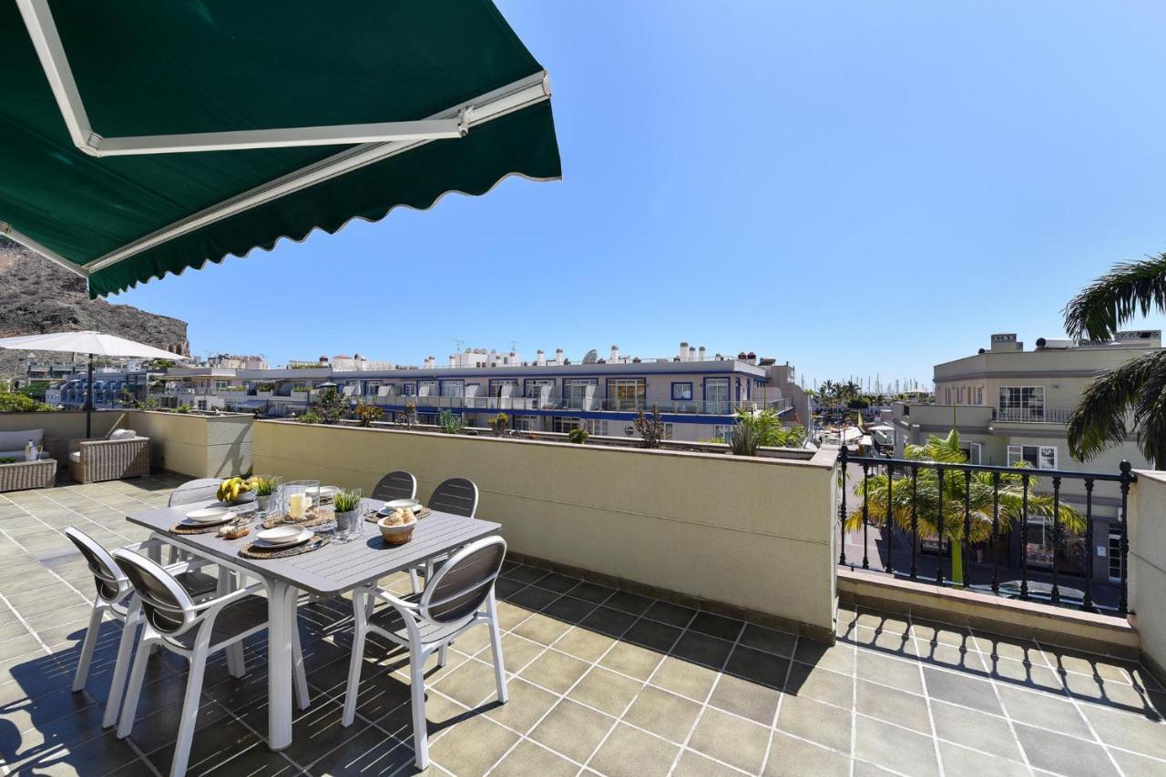 Апартаменты Penthouse Daniela In Puerto Mogan IX Пуэрто-де-Моган Экстерьер фото